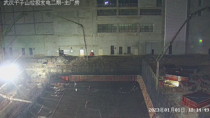 千子山生活垃圾焚烧发电项目二期工程元旦喜迎垃圾坑底板大体积混凝土浇筑-附图2.jpg 千子山生活垃圾焚烧发电项目二期工程元旦喜迎垃圾坑底板大体积混凝土浇筑-附图2.jpg